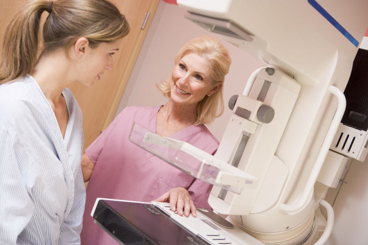 Mammography patient